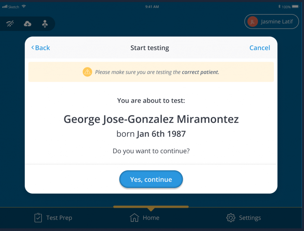 SHOEBOX PureTest screenshot